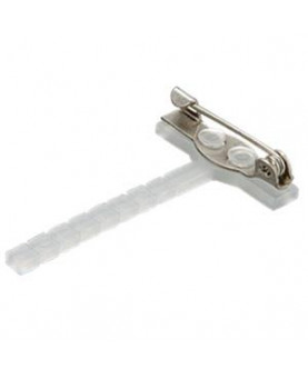 CLIP FLOR "T" TRANSPARENTE C.50 E.30