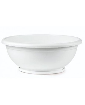 TERRINA C/PLATO NAXOS 40x15h CM BLANCO E6