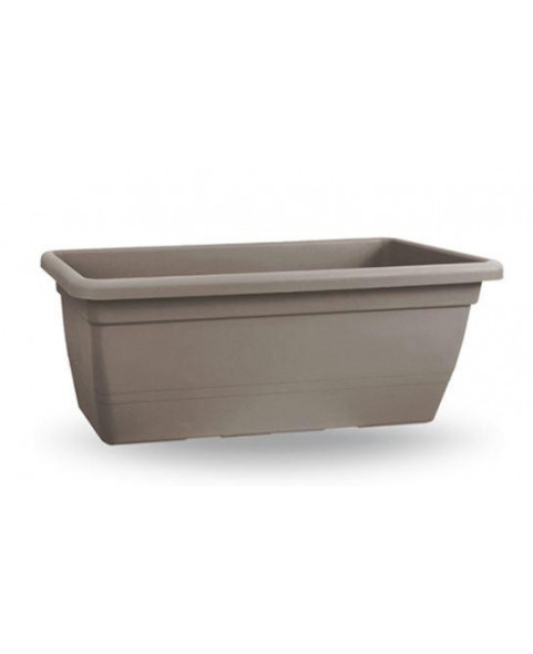 JARDINERA ANTHEA 50x25x22.5h CM GRIS PERLA E6