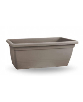 JARDINERA ANTHEA 100x45x40h CM GRIS PERLA