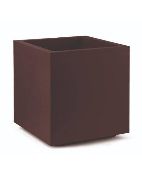 MACETA MATHERIA 40X40X39 BRONCE