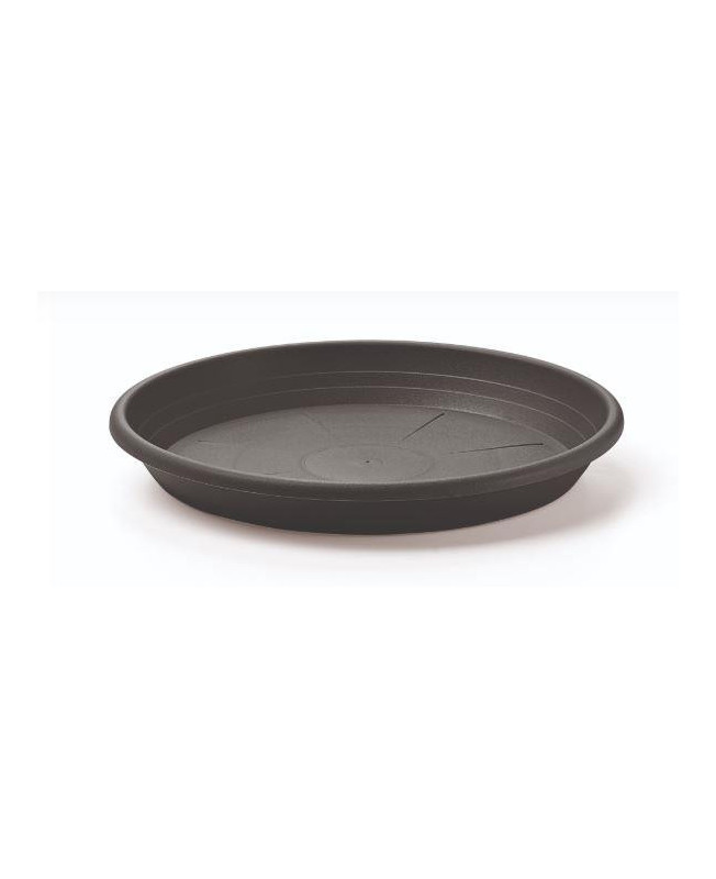 PLATO CILINDRO 28 CM ANTRACITA(MACETA30CM)E12