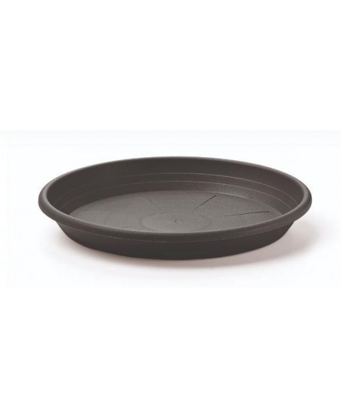 PLATO CILINDRO 22 CM ANTRACITA(MACETA24CM)E12