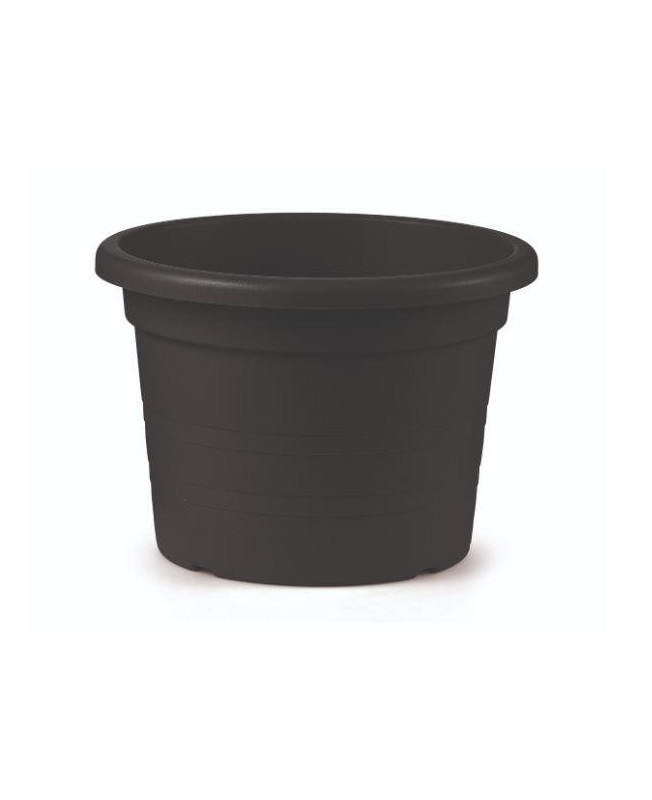 MACETA CILINDRO 70x49h CM ANTRACITA E3
