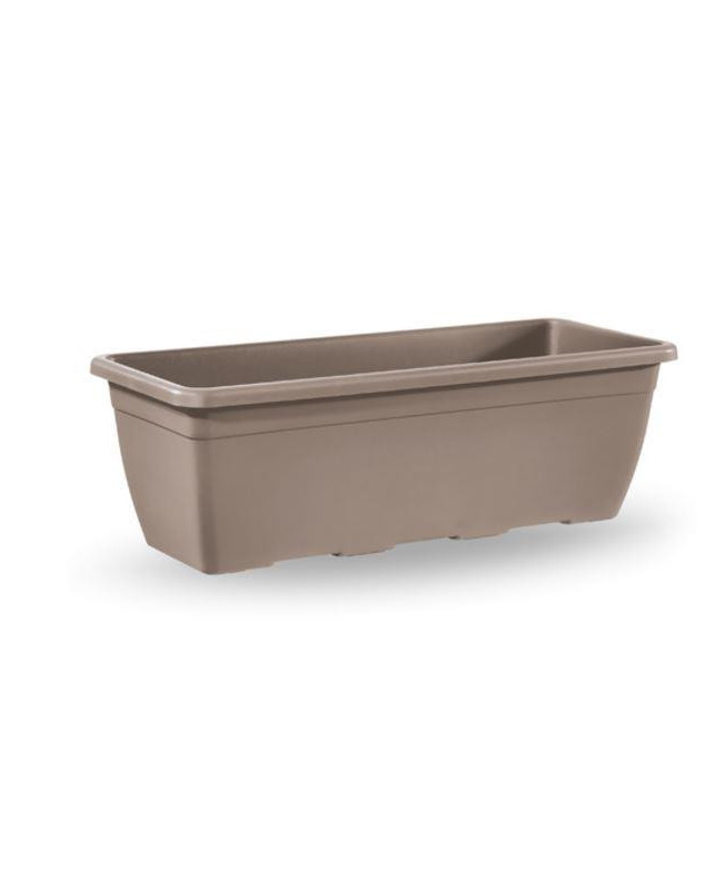 JARDINERA NAXOS 30x14.6x12h CM GRIS PERLA E12