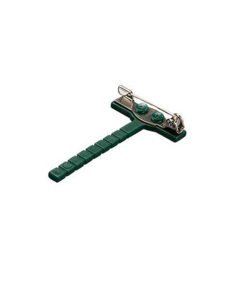 CLIP FLOR "T" BOLS.50UD VERDE 4X2.5H E.6