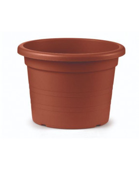 MACETA CILINDRO 40x28h CM TERRACOTA E12