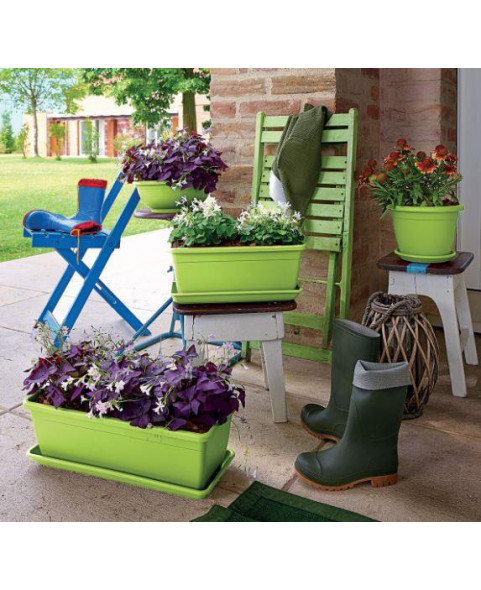 JARDINERA NAXOS 30x14.5x12h CM BLANCO E.12