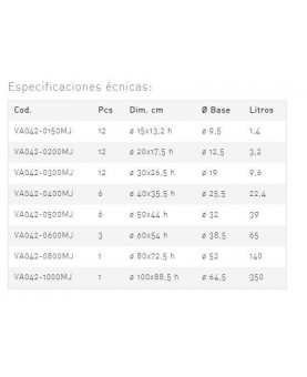 MACETA REDONDA CLEO 20x17.5h CM ANTRACIT E.12