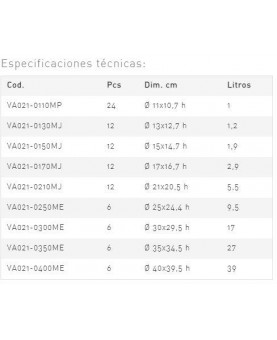 MACETA LIVING 11x10.7h CM ANTRACITA E.24