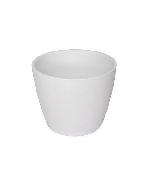 CUBREMACETA ESMALTADO 9X7,5  BLANCO E.20 P320