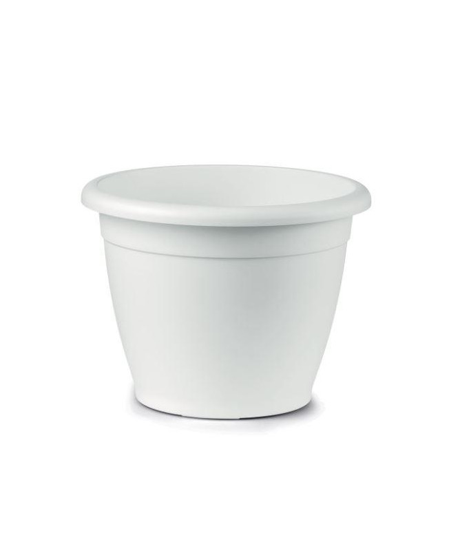 MACETA NAXOS 30x22h CM BLANCO E.25