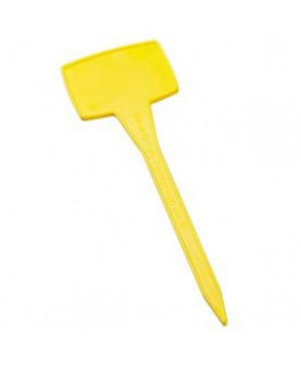 PORTAPRECIOS 50CM.AMARILLO 6PZ. E.90/6 D.7