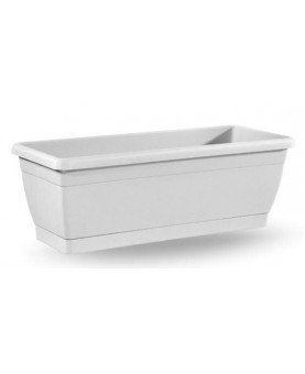 JARDINER C/BAND ROXANNE50x20x16hCM BLANCO E12