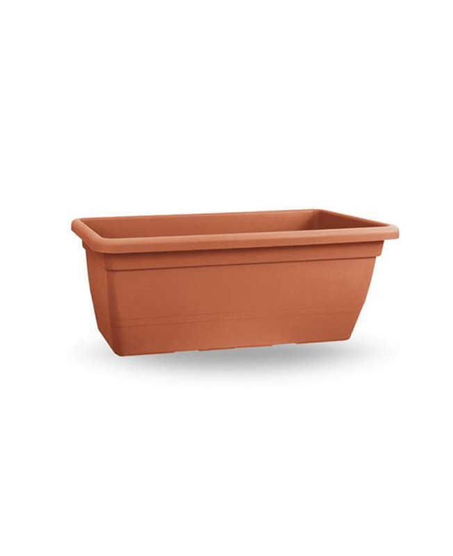 JARDINERA ANTHE 80X40X34h TERRACOTA E.3