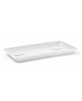 BANDEJA ANTHEA 60x26x3.7h CM BLANCO E6