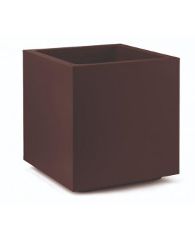 MACETA MATHERIA 50X50X49 BRONCE