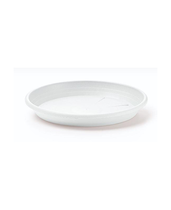 PLATO CILINDRO 13CM BLANCO (MACETA 14CM) E12