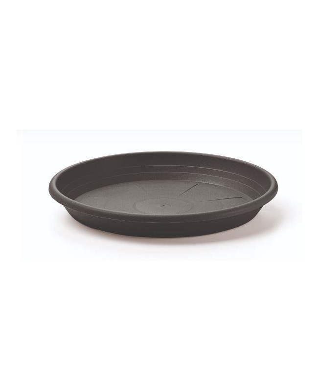 PLATO CILINDRO 37 CM ANTRACITA(MACETA40CM)E12