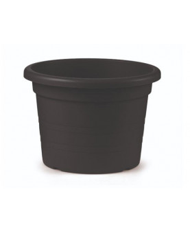 MACETA CILINDRO 70x49h CM ANTRACITA E3