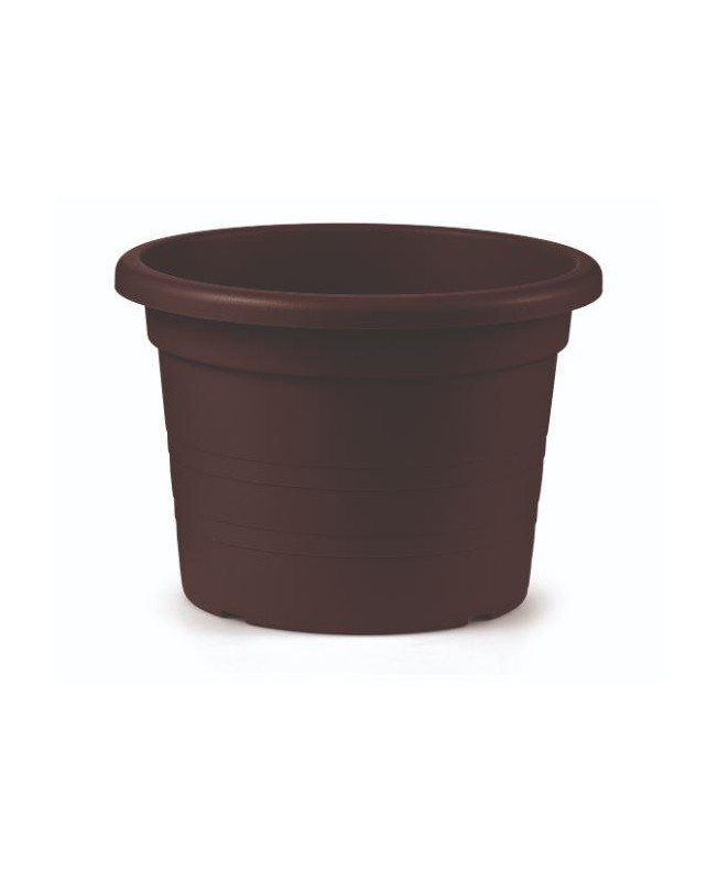 MACETA CILINDRO 45x32h CM BRONCE E6