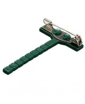 CLIP FLOR "T" BOLS.50UD VERDE 4X2.5H E.6