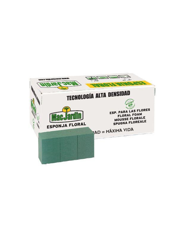 CAJA ESPONJA MACJARDIN HD 35UD 23x11 VERDE P.27